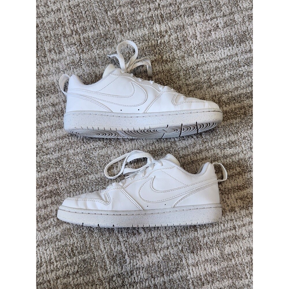 Nike Court Borough Low Recraft sneakers shoes white size 4 youth - Picture 6 of 9
